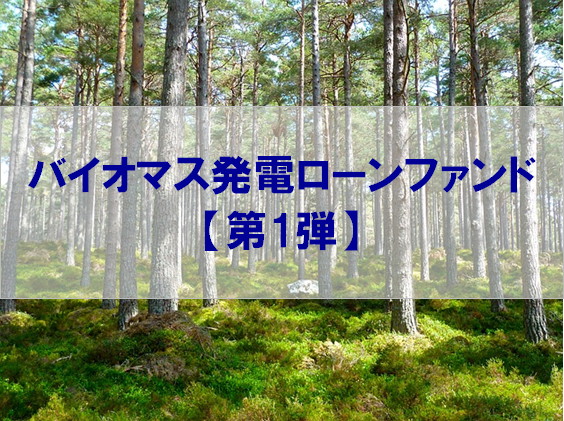 【第1弾】バイオマス発電ローンファンド（第2次募集）