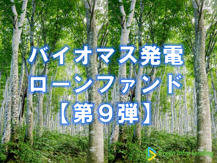 【第9弾】バイオマス発電ローンファンド（第6次募集）