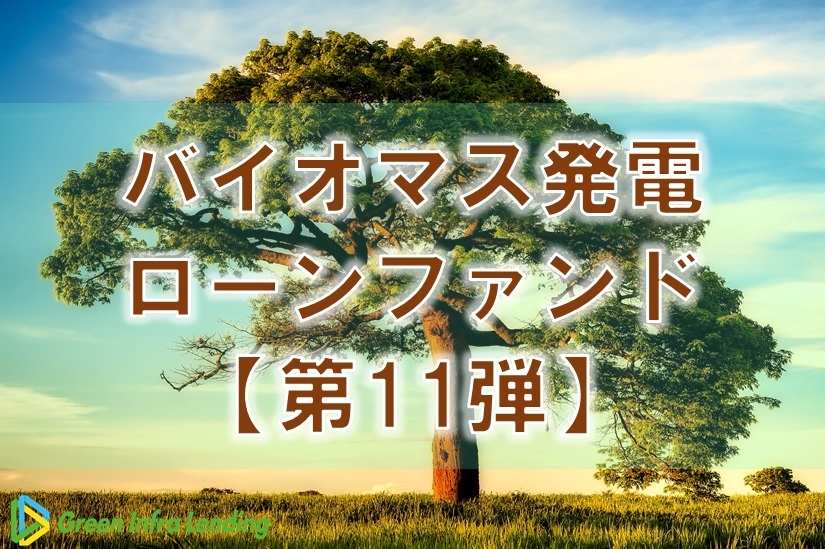 【第11弾】バイオマス発電ローンファンド（第1次募集）