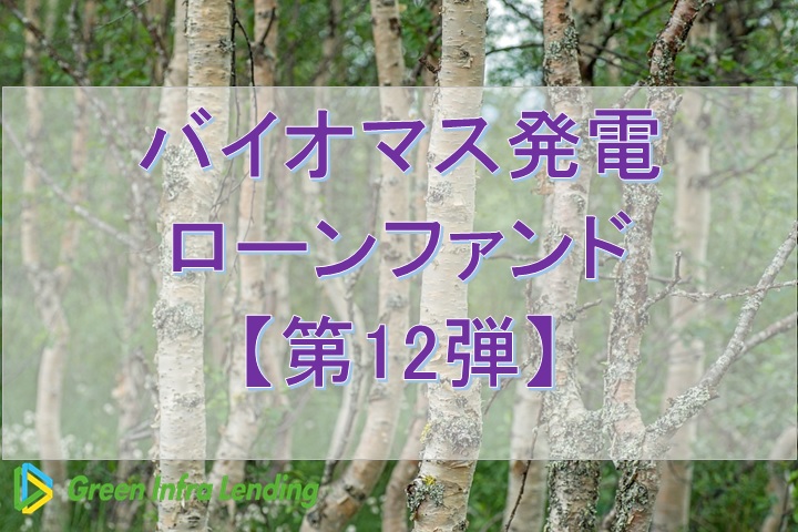 【第12弾】バイオマス発電ローンファンド（第1次募集）